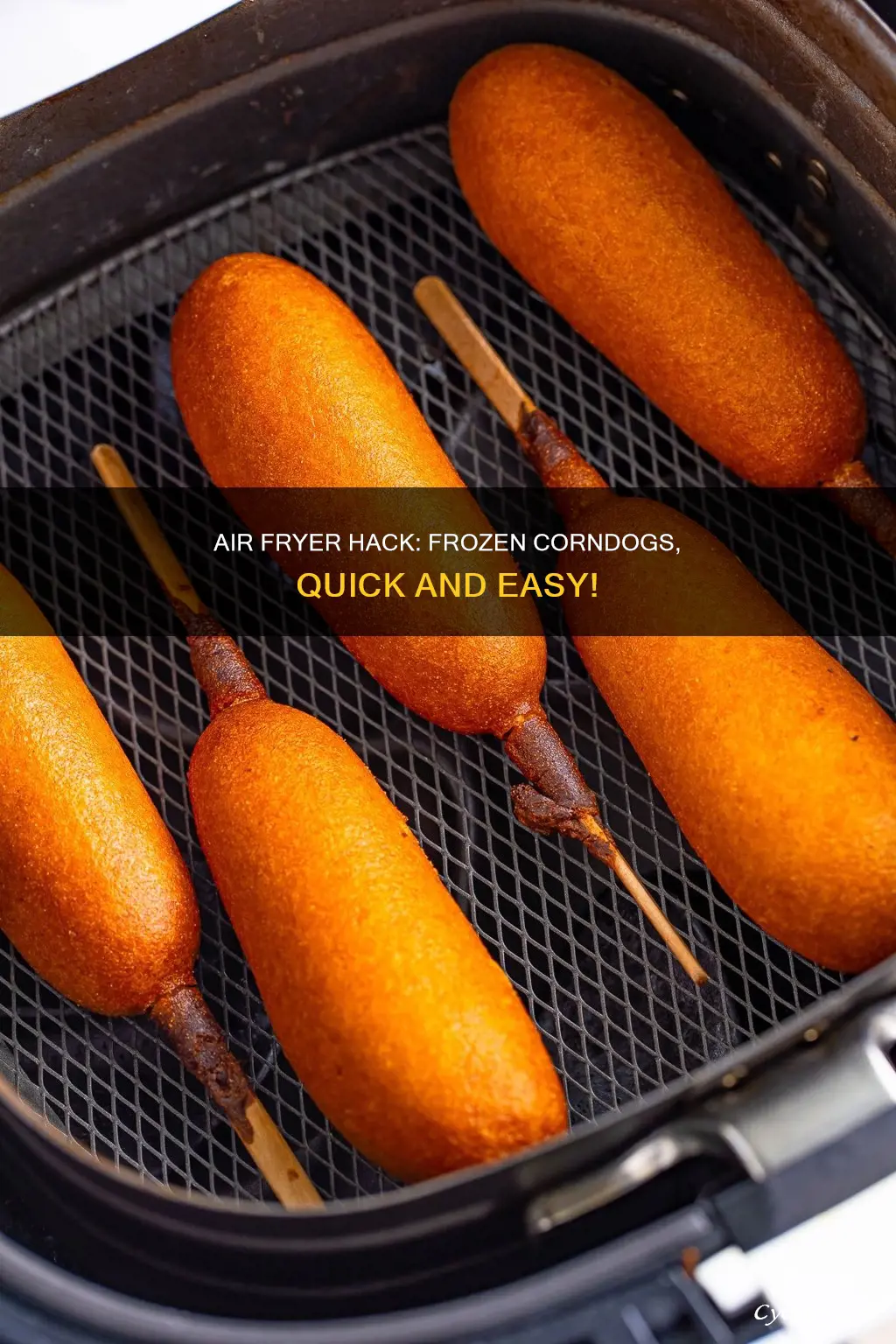 how to cook frozen corndog in air fryer