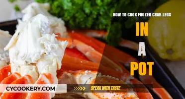 Steaming Succulent Crab Legs: A Quick, Easy Pot Method