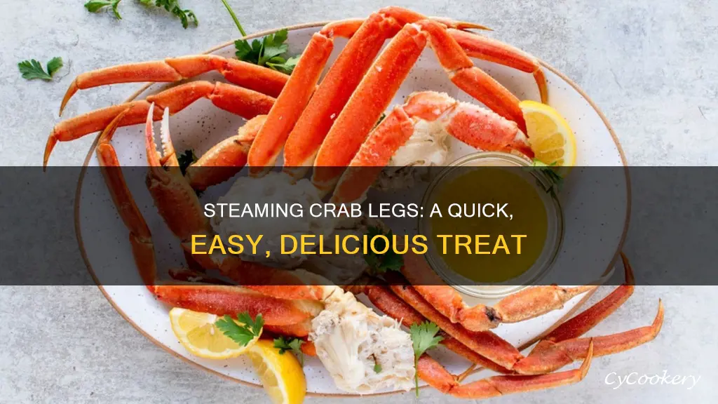 how to cook frozen crab legs steam 3 minutes