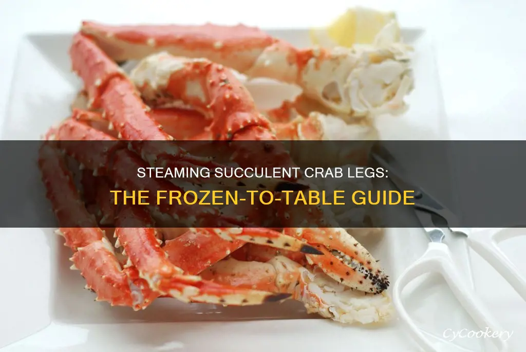 how to cook frozen crab legs steamed