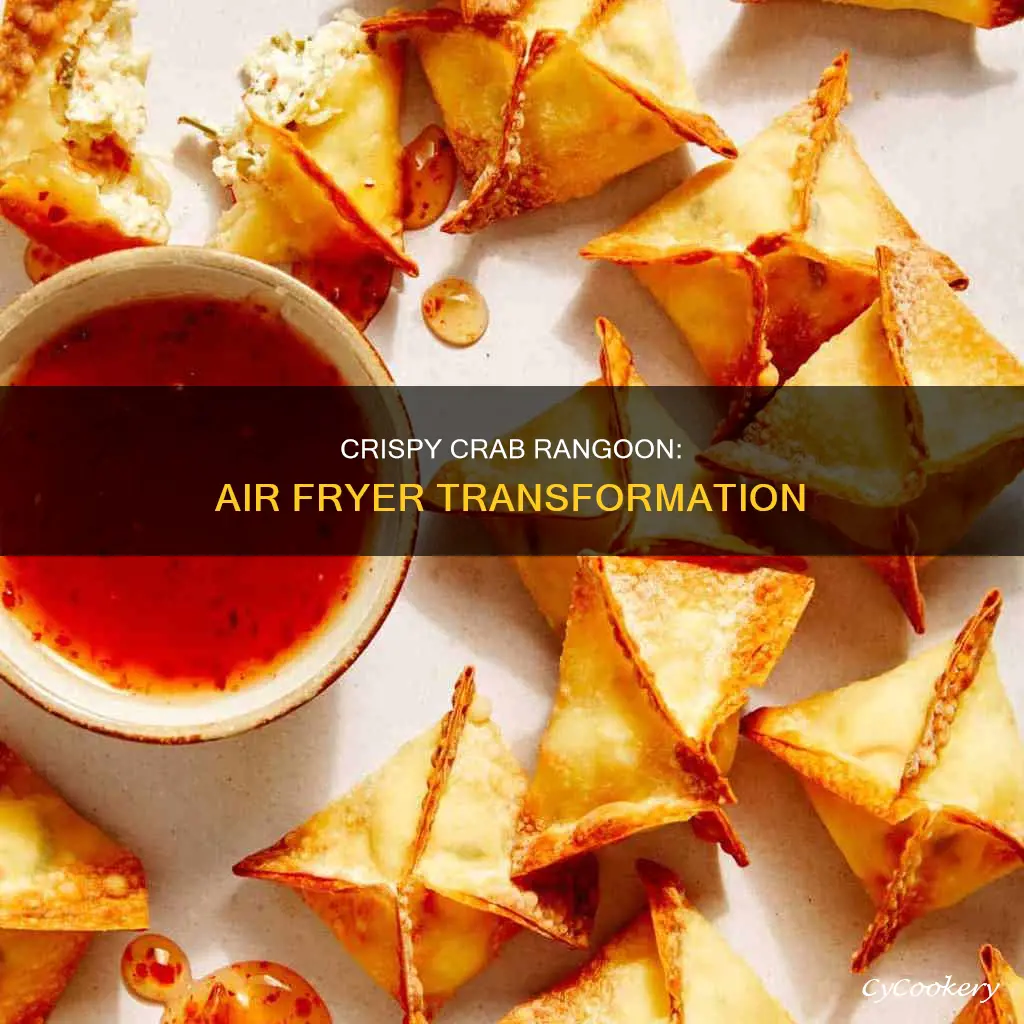 how to cook frozen crab rangoon in air fryer