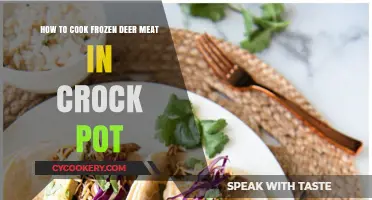 Crock Pot Frozen Deer Meat: A Simple Guide