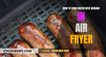 Air Fryer Frozen Deer Sausage: Quick, Easy, Delicious!