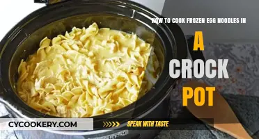 Easy Crock Pot Egg Noodles: Frozen to Fabulous