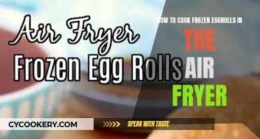 Air Fryer Hack: Frozen Egg Rolls, Quick Fix!
