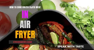 Fajita Feast: Air Fryer Frozen Meat Made Easy