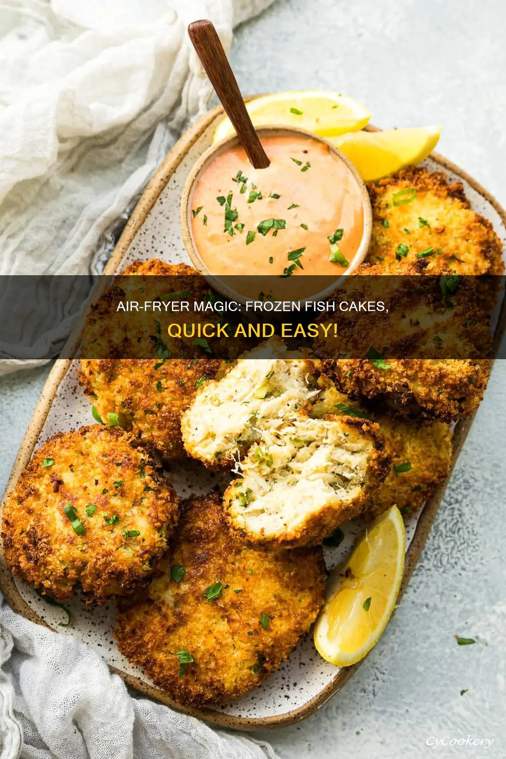 how to cook frozen fish cakes in air fryer