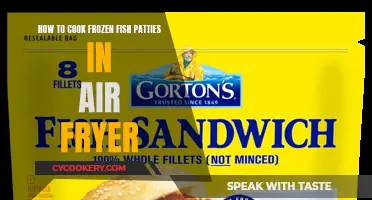Air-Fryer Magic: Frozen Fish Patties, Quick!