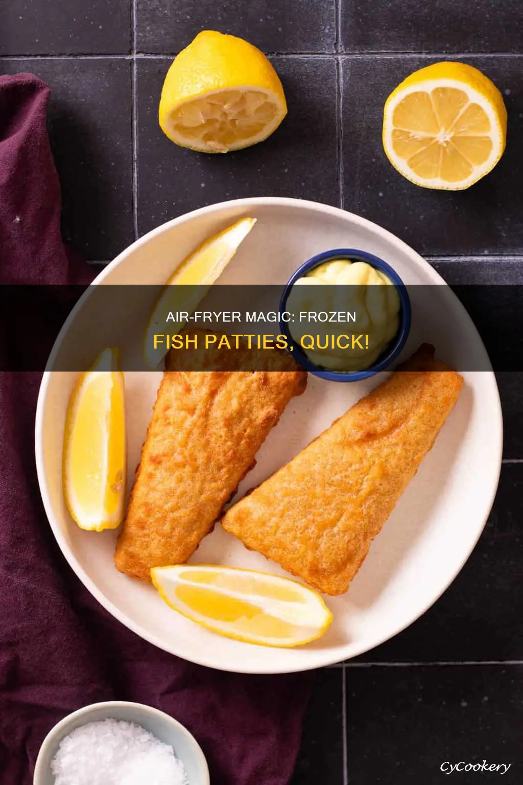 how to cook frozen fish patties in air fryer