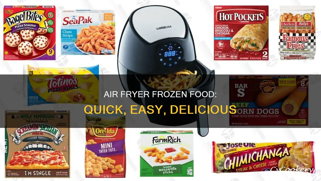 how to cook frozen foods in ultrean air fryer