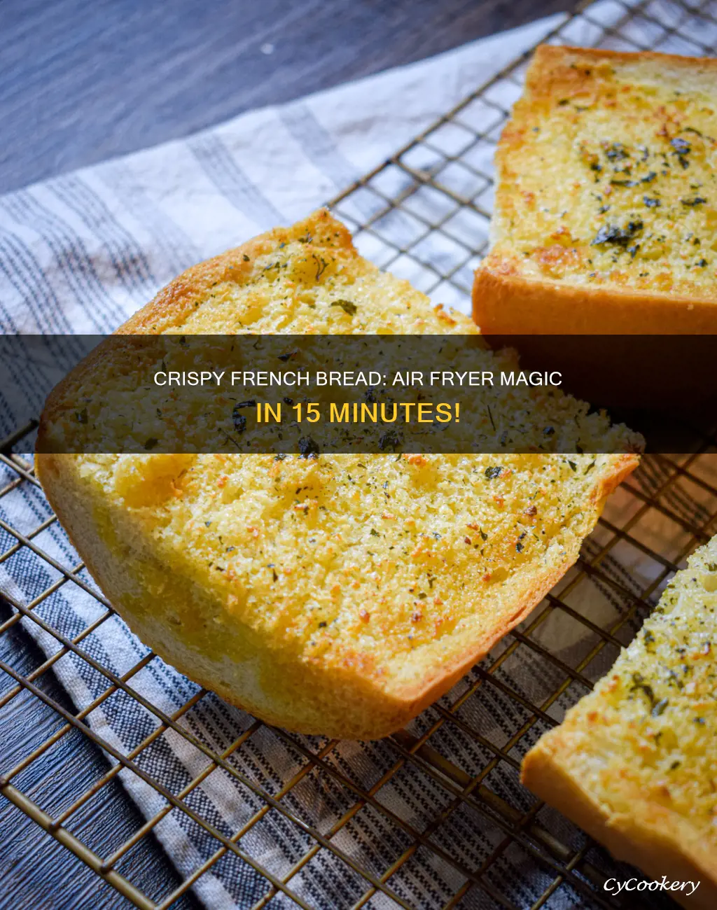 how to cook frozen french bread in air fryer