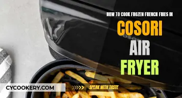 Crispy, Golden French Fries: Air Fryer Mastery with Cosori