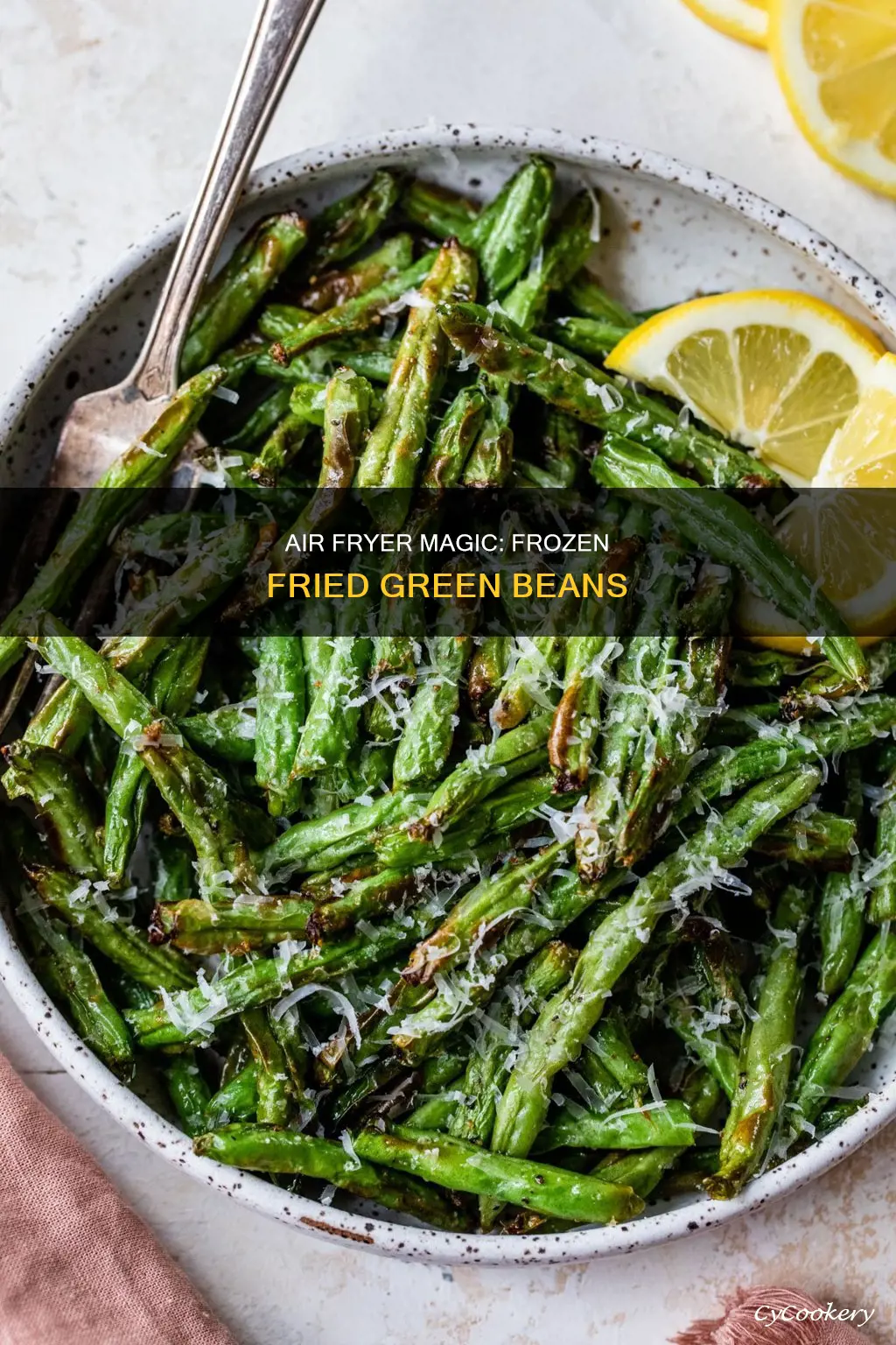 how to cook frozen fried green beans in air fryer