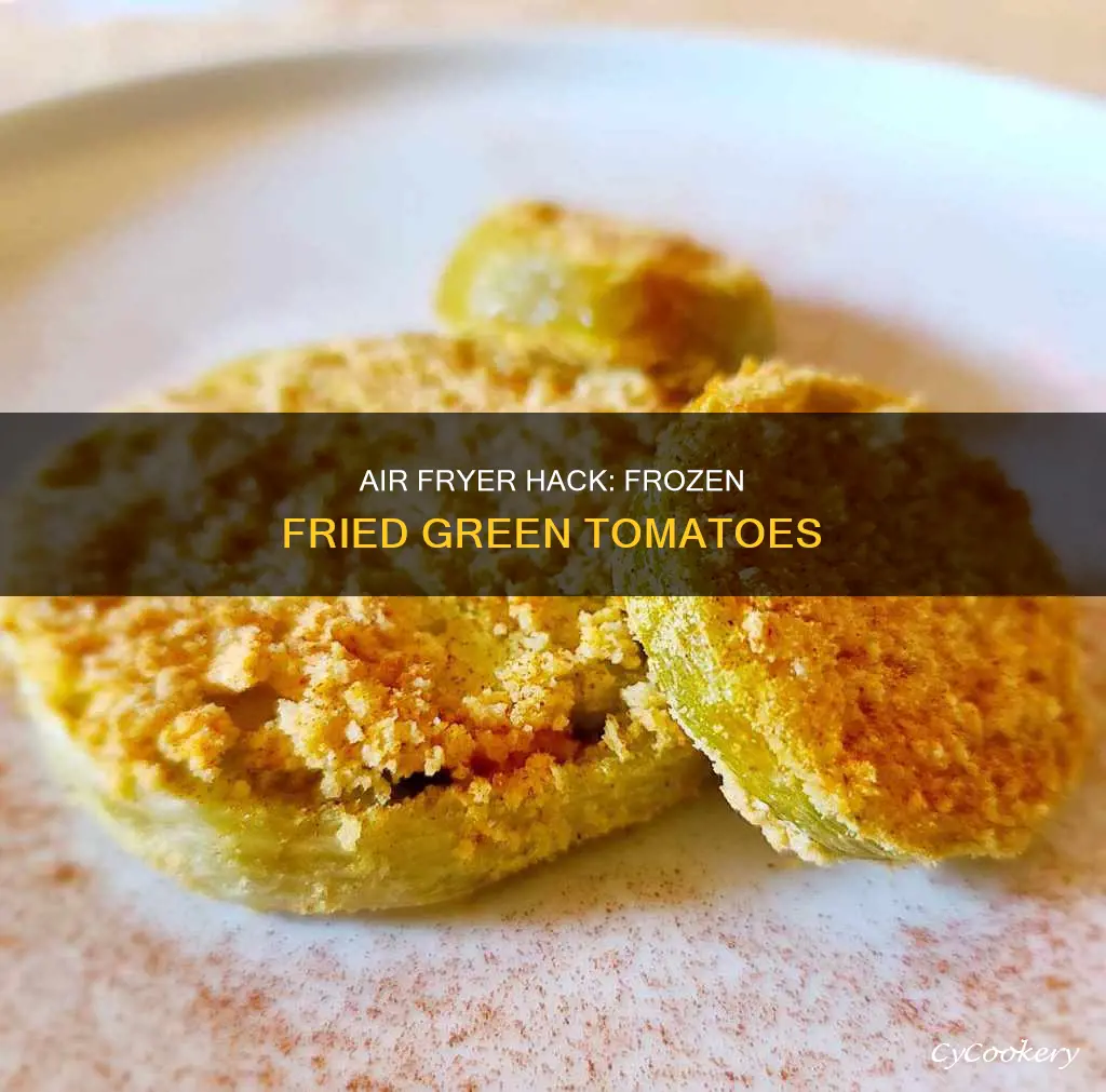 how to cook frozen fried green tomatoes in air fryer