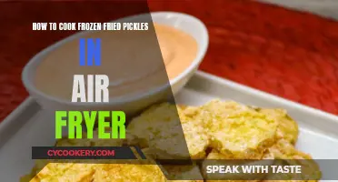 Air Fryer Frozen Fried Pickles: Quick, Crispy, Crunchy!