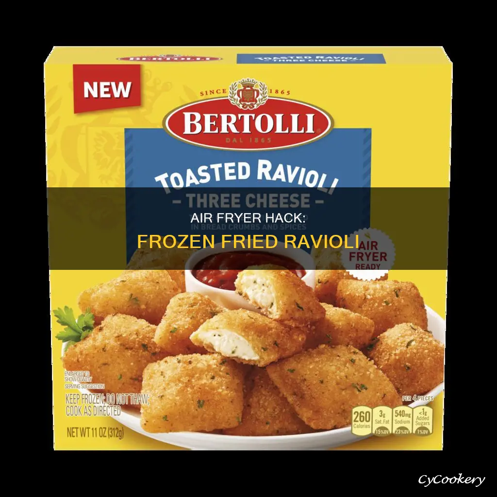 how to cook frozen fried ravioli in air fryer