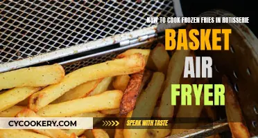 Crispy Frozen Fries: Air Fryer Rotisserie Basket Magic