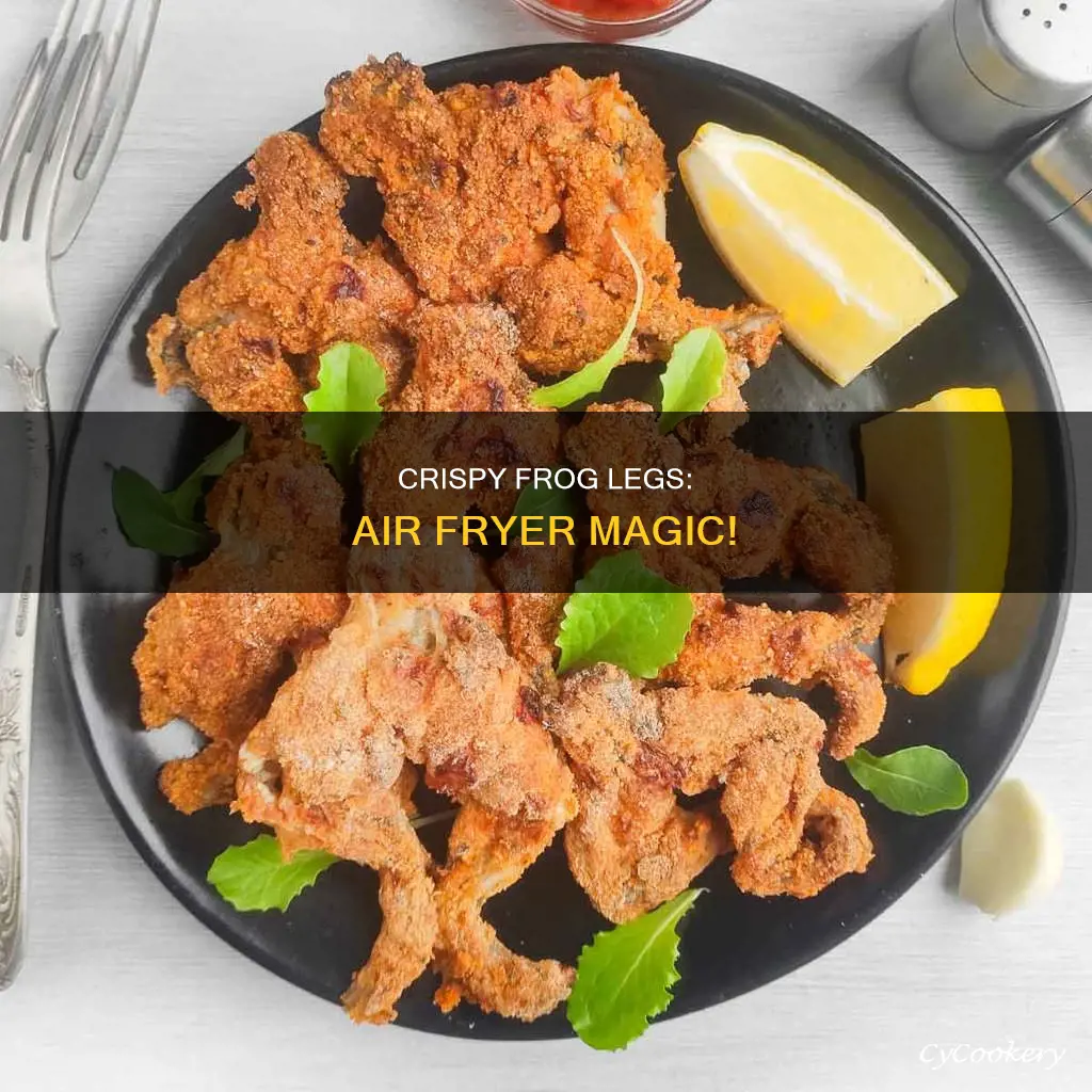 how to cook frozen frog legs in air fryer