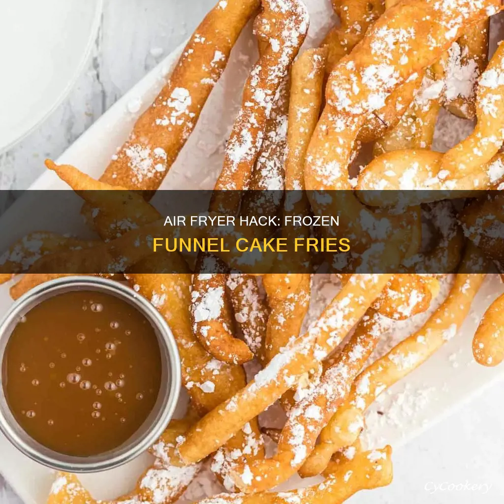 how to cook frozen funnel cake fries in air fryer