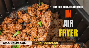 Air-Fryer Hack: Cooking Frozen Ground Beef