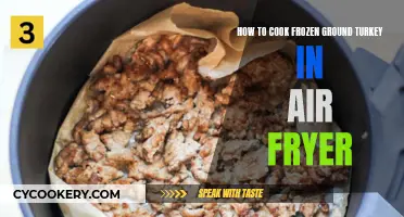 Tasty Turkey Transformation: Air Fryer's Magic for Frozen Ground Turkey