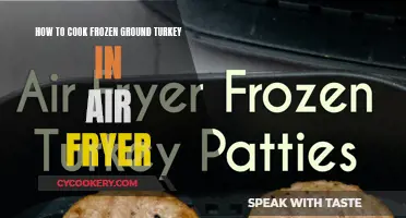 Air Fryer Hack: Frozen Ground Turkey