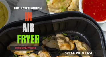 Air-Fryer Magic: Frozen Gyoza, Crispy Perfection
