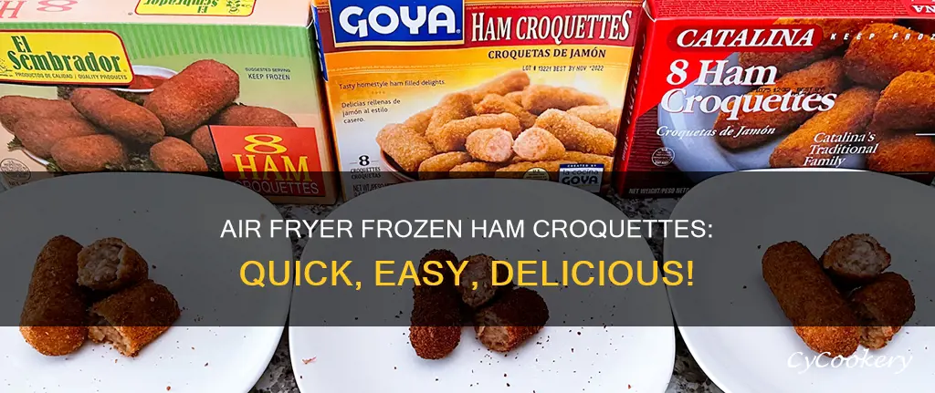 how to cook frozen ham croquettes in air fryer