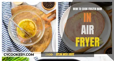 Air Fryer Frozen Ham: Quick & Easy Recipe