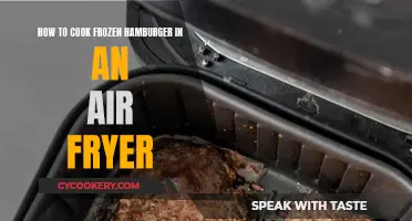 Air Fryer Hamburger: Quick & Easy Frozen Food Transformation