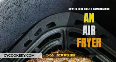 Air Fryer Hack: Frozen Hamburgers, Quick and Easy!