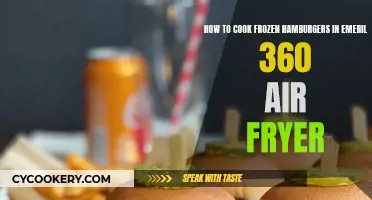 Master the Art of Frozen Hamburgers: Emeril 360 Air Fryer Guide