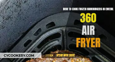 Air Fryer Hack: Frozen Hamburgers, Perfectly Cooked