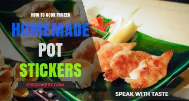 Quick, Tasty Homemade Pot Stickers from Frozen