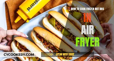 Crispy, Golden: Air Fryer Frozen Hot Dog Perfection