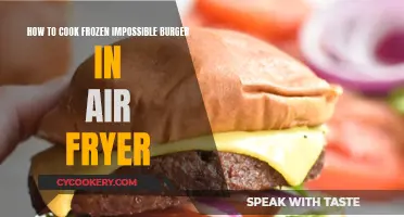 Tasty Transformation: Air Fryer Impossible Burger Perfection