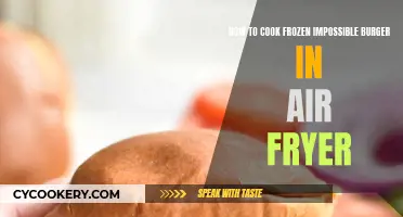Air-Fryer Hacks: Frozen Impossible Burger Perfection