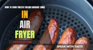 Crispy Italian Sausage Links: Air Fryer Magic!