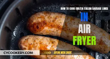Air Fryer Italian Sausage: Frozen to Cooked Perfection