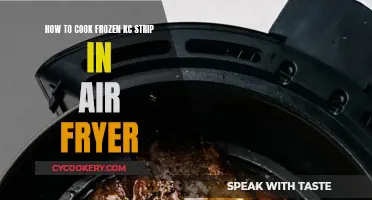 Air-Fryer Magic: KC Strip from Frozen