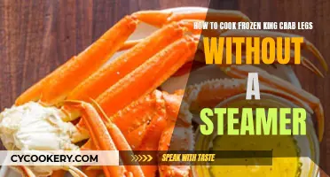 Cooking Frozen King Crab Legs: No Steamer, No Problem