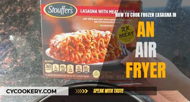Air-Fryer Lasagna: Frozen to Fabulous in Minutes