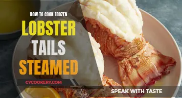 Steaming Succulent Lobster Tails: A Quick Frozen Feast