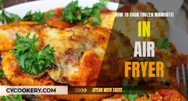 Air Fryer Hack: Frozen Manicotti, Quick and Easy!