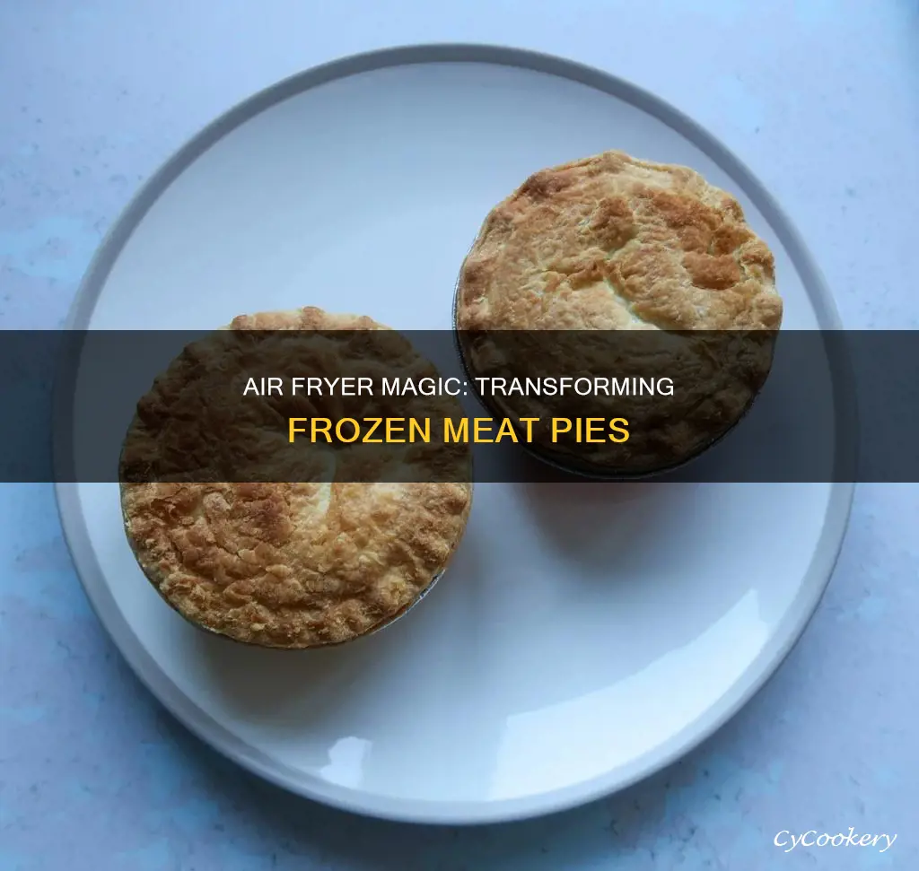 how to cook frozen meat pie in air fryer