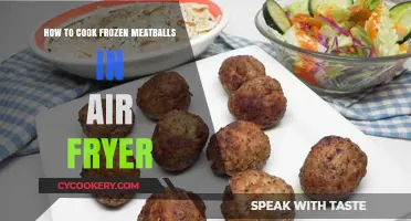 Tasty Air-Fried Frozen Meatballs: Quick and Easy Recipe