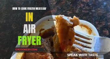 Air Fryer Hack: Frozen Meatloaf, Quick and Easy!