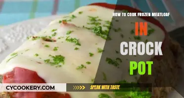 Crock Pot Cooking: Frozen Meatloaf Perfection