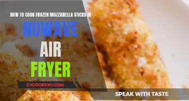 Air Fryer Frozen Mozzarella Sticks: Quick, Easy, Crispy!