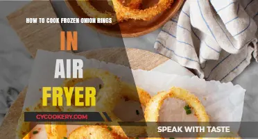 Crispy Onion Rings: Air Fryer Magic for Frozen Veggies